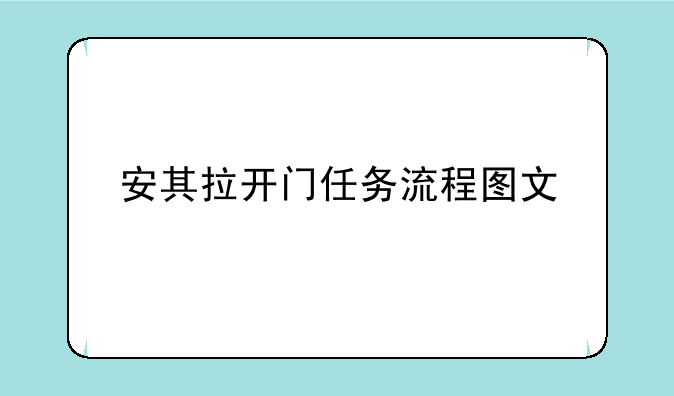 安其拉开门任务流程图文